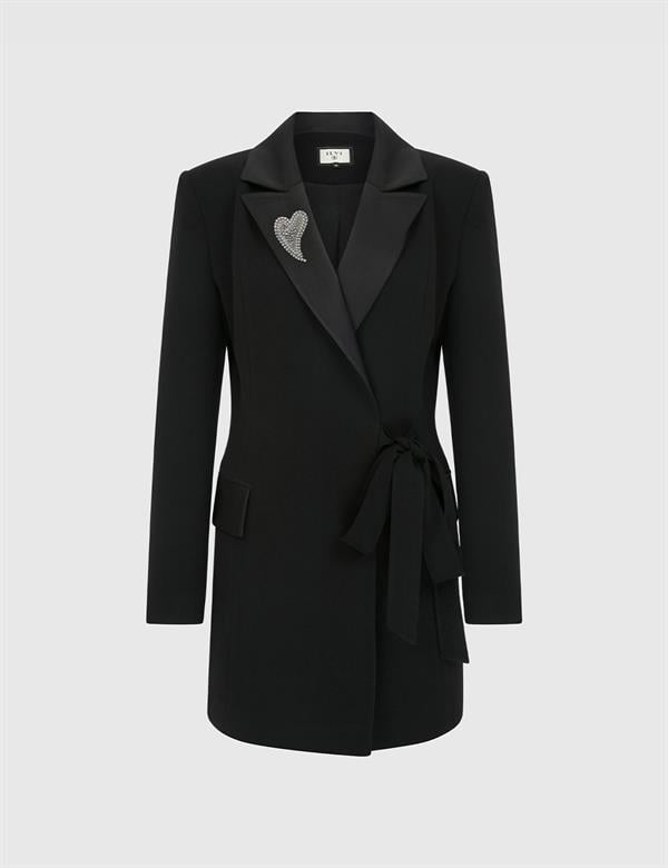 Abelia Black Women's Jacket Dress