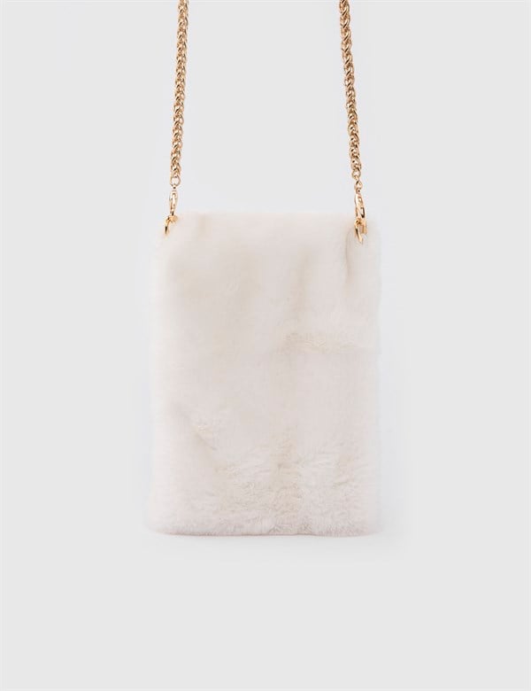 Muran White Women's Phone Bag