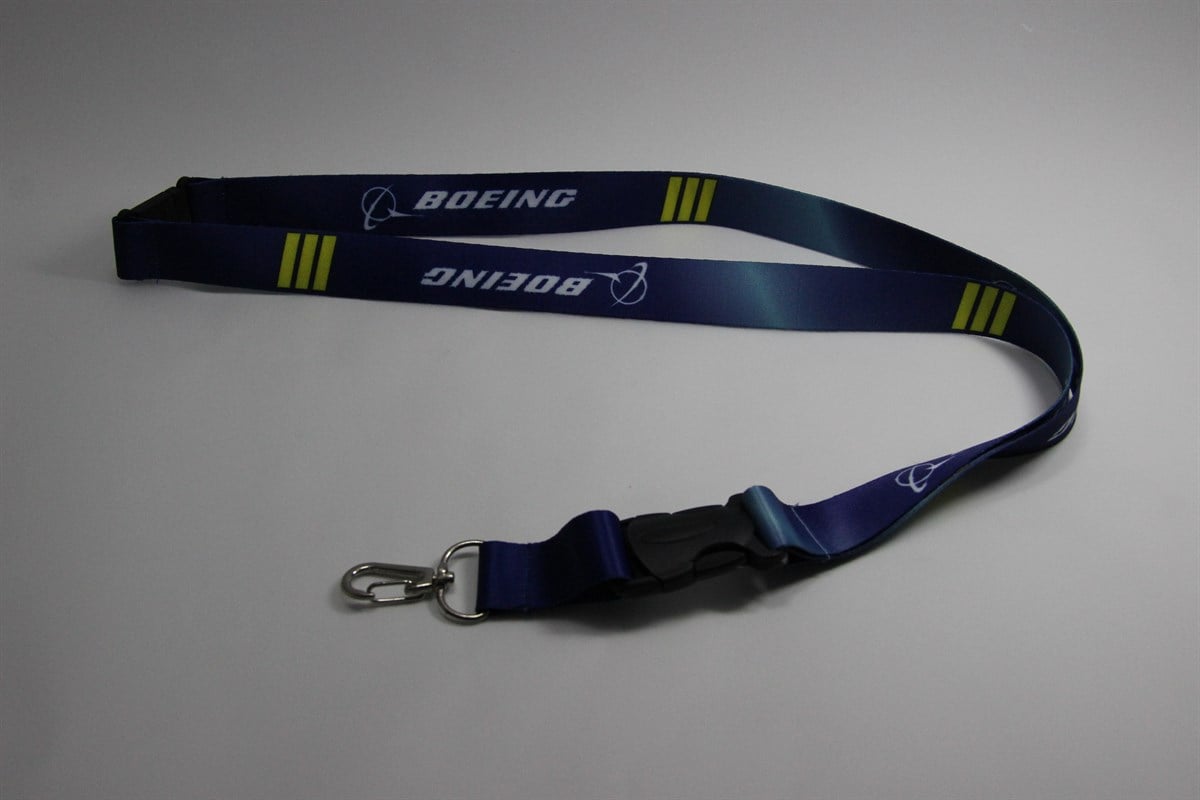 Boeing 3 Şeritli Lanyard