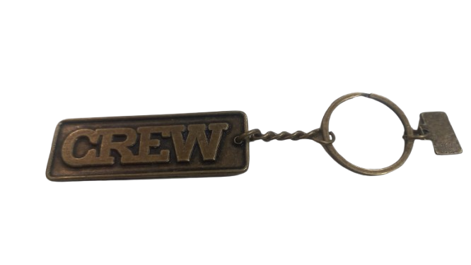 Crew Metal Eskitme Anahtarlık
