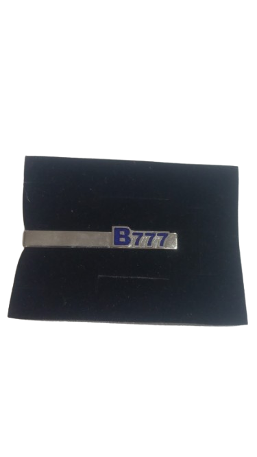 Boeing B-777 Kravat İğnesi Silver