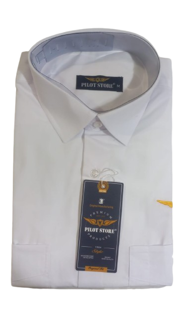 Kadın Pilot Gömlek Kısa Kol Bröveli