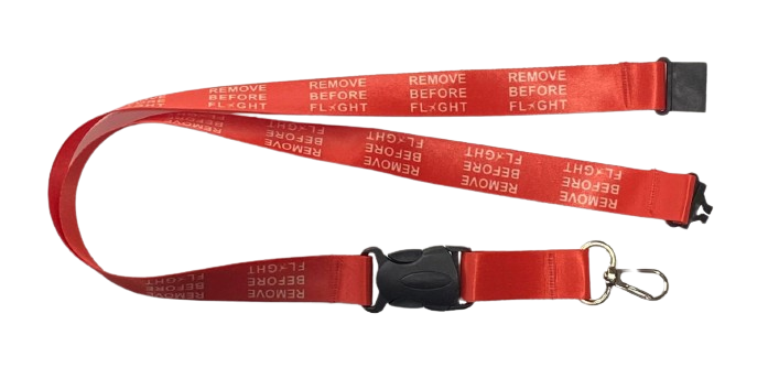 YAKA İPİ / LANYARD KIRMIZI