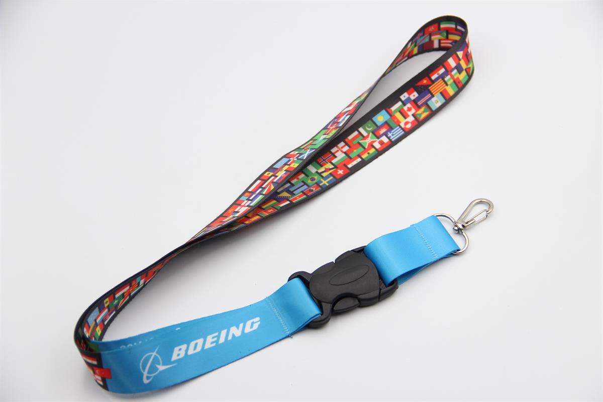 Boeing Flag Lanyard