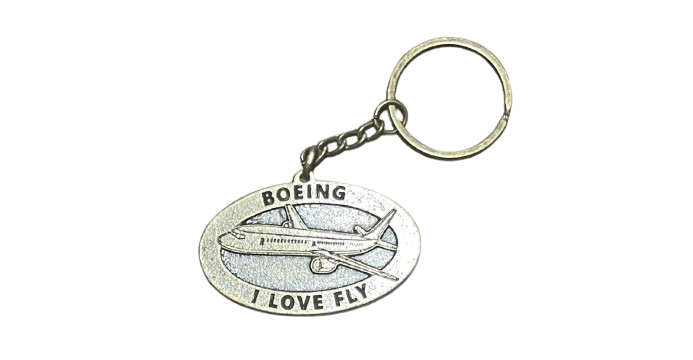 Boeing I Love Fly Eskitme Anahtarlık