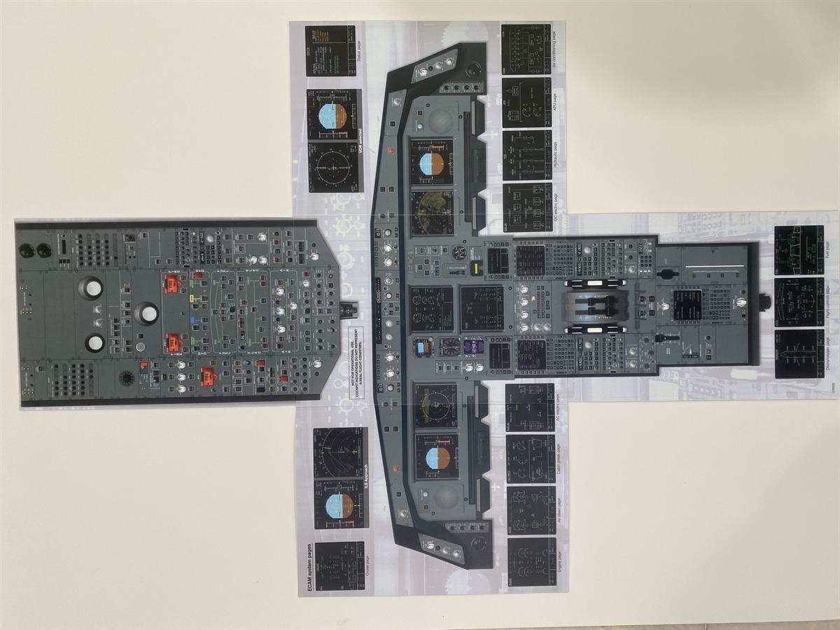 Katlanabilir Kokpit Panel A 330