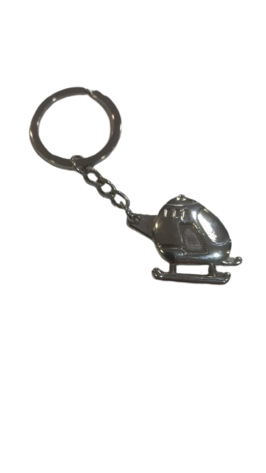 Helikopter Metal Anahtarlık