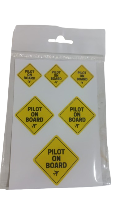 Pilot Opak Sticker