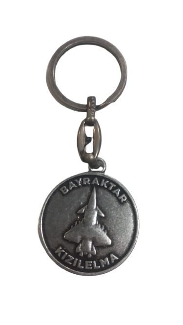 Bayraktar Kızılelma Metal Anahtarlık