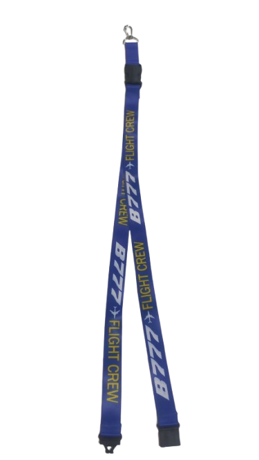 Boeing B-777 Flight Crew Lanyard