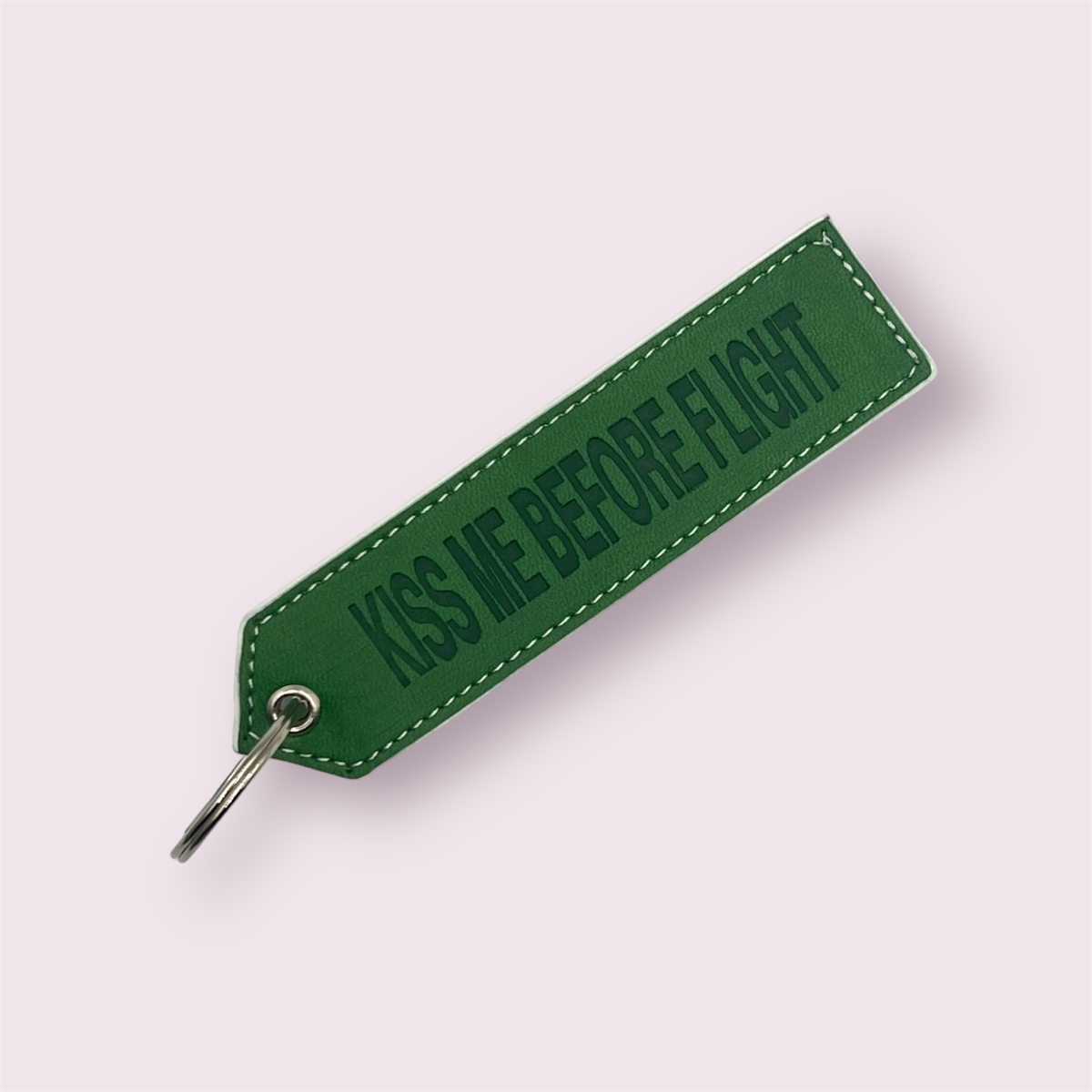 Kiss me Before Flight Yeşil Deri