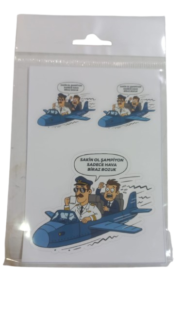 Pilot Opak Sticker