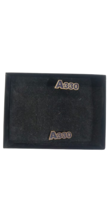 Airbus A-330 Kol Düğmesi Gold