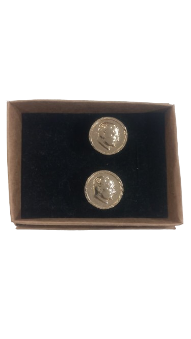 Atatürk Kol Düğmesi Gold