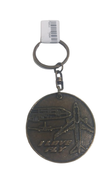 I love Fly Eskitme Anahtarlık