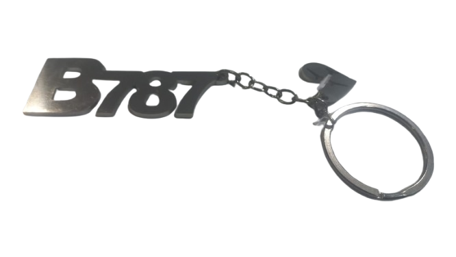 Boeing 787 Metal Anahtarlık