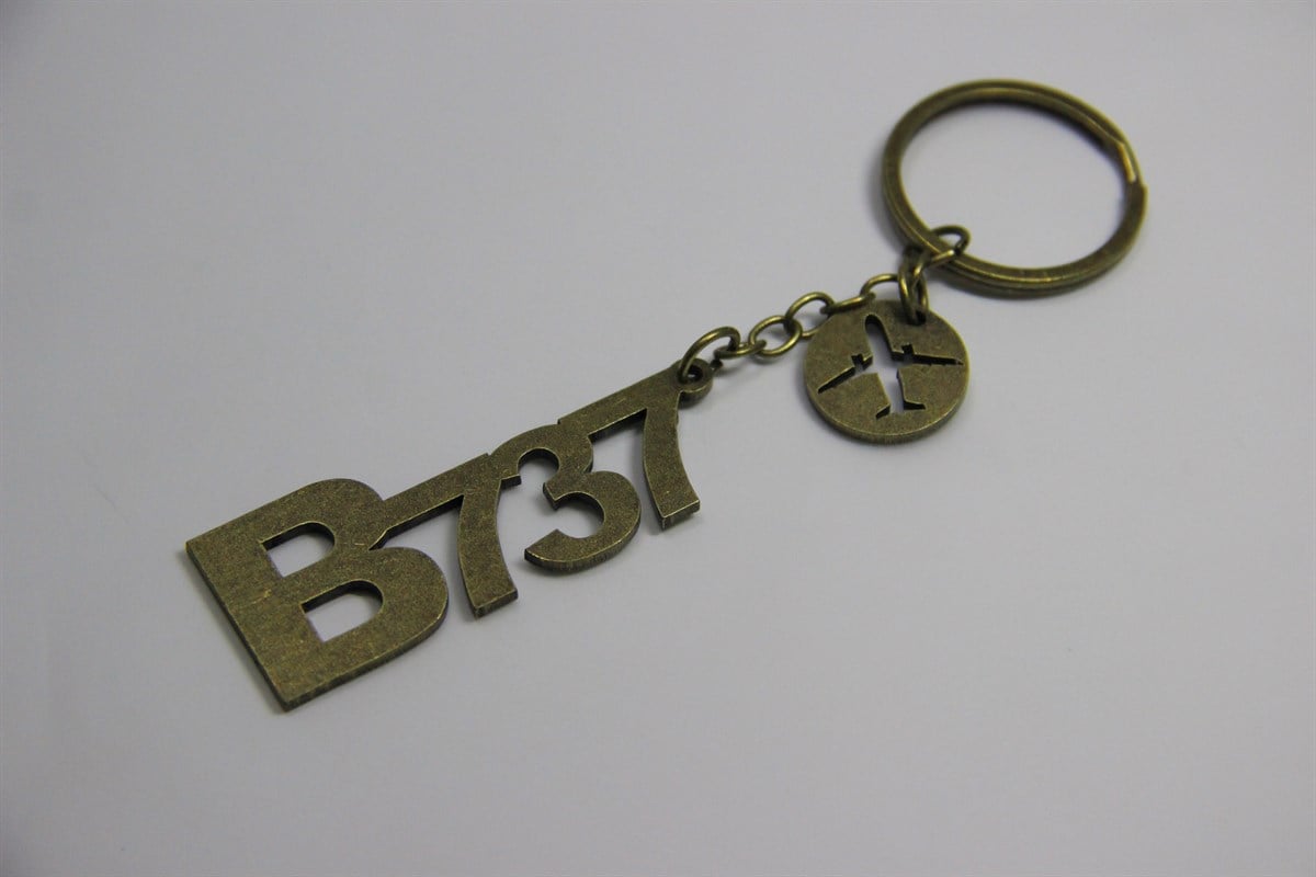 Pilot Aksesuar Boeing B737 Gold
