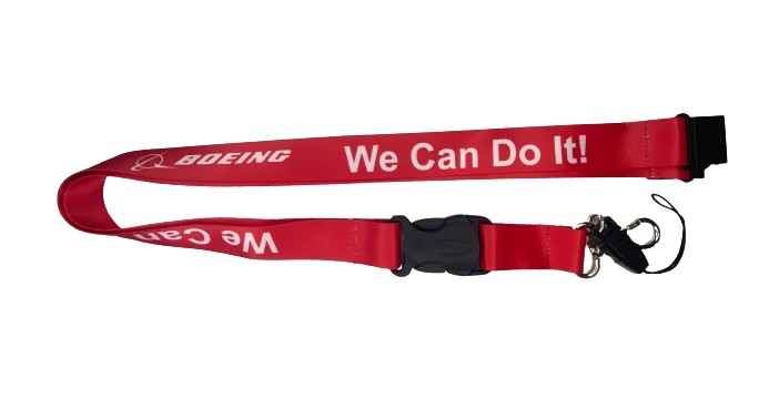 YAKA İPİ / LANYARD BOEING WE CAN DO IT