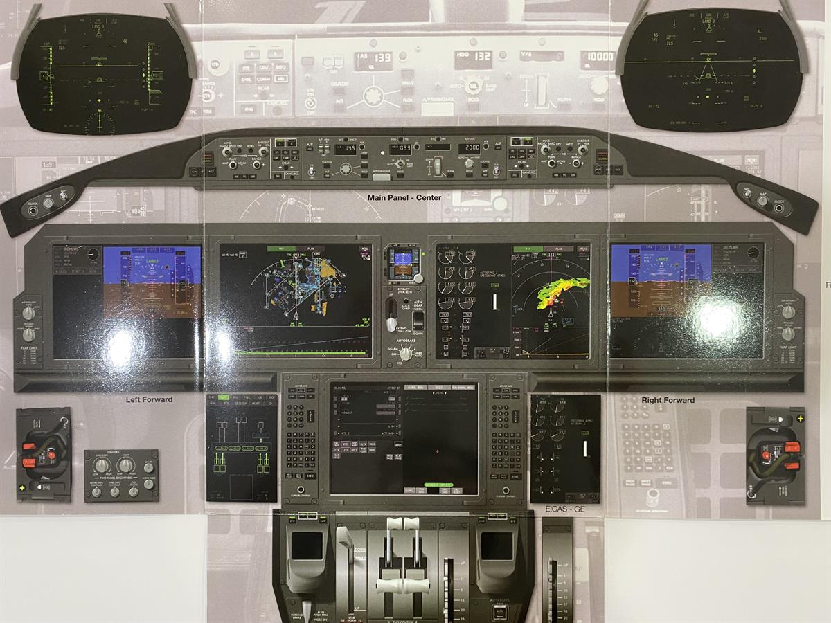 Katlanabilir Kokpit Panel 787