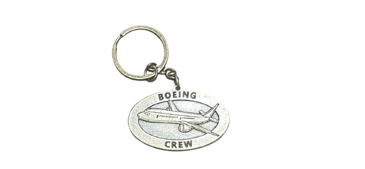 Boeing Crew Anahtarlık