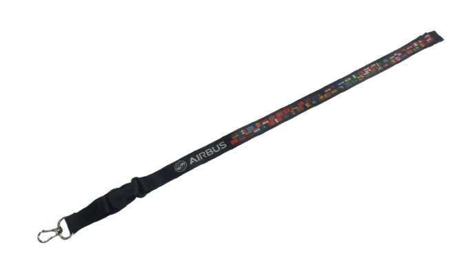Airbus Ülke Bayraklı Lanyard