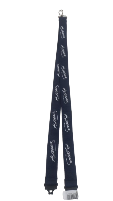 Atatürk İmzalı Lanyard Lacivert