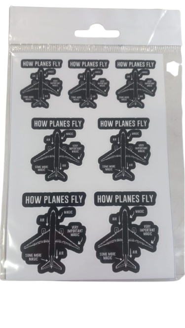 Pilot Opak Sticker