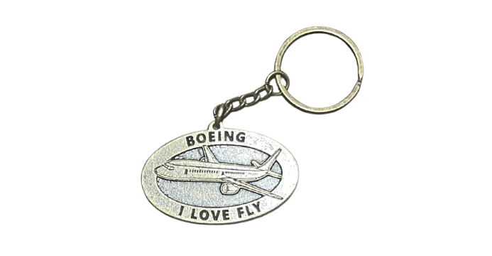 Boeing I Love Fly Eskitme Anahtarlık