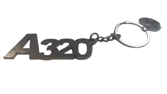 Airbus A-320 Metal Anahtarlık