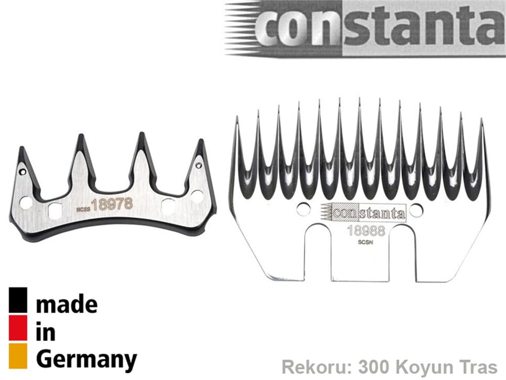 Koyun Kırpma Makinesi Constanta 4 Yedek Bıçağı CONSTANTA