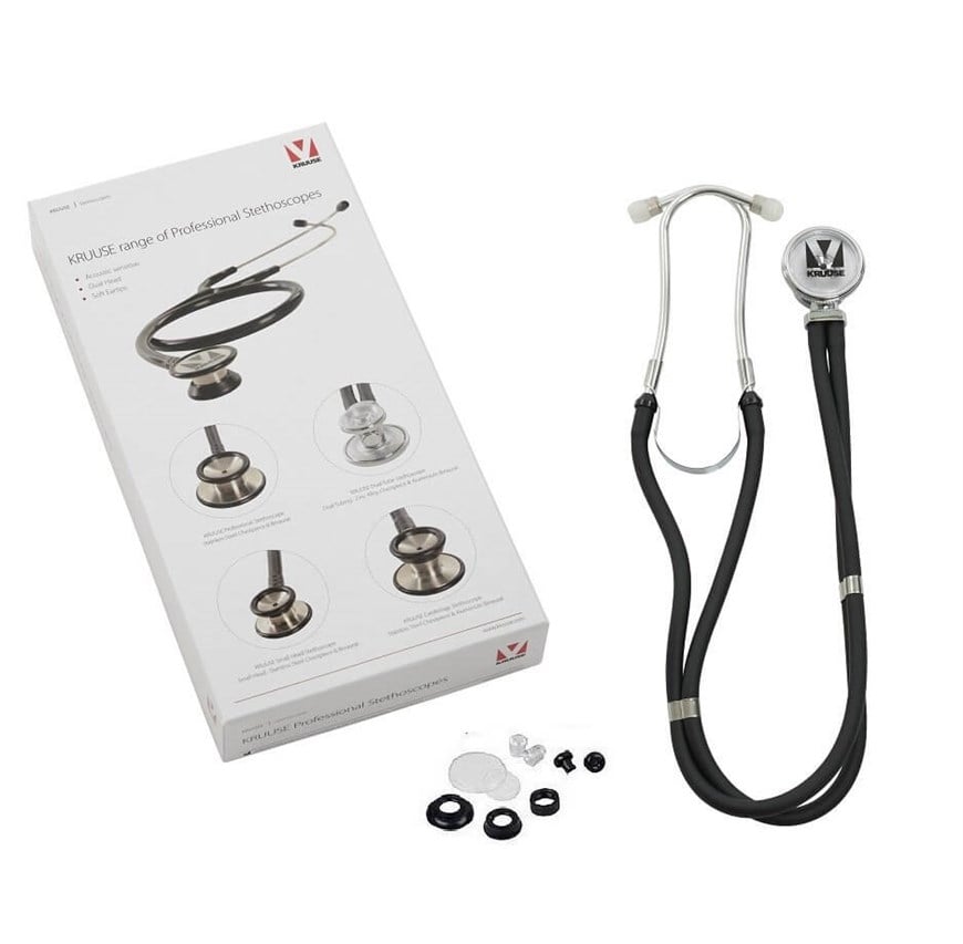 Kruuse Steteskop (Veteriner Hekimler İçin Özel Yapım) Çift Taraflı 