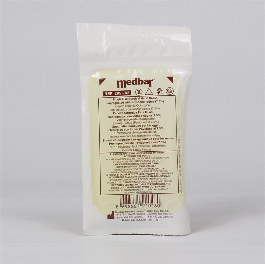 Tırnak Fırçası Batikonlu Tek Kullanımlık