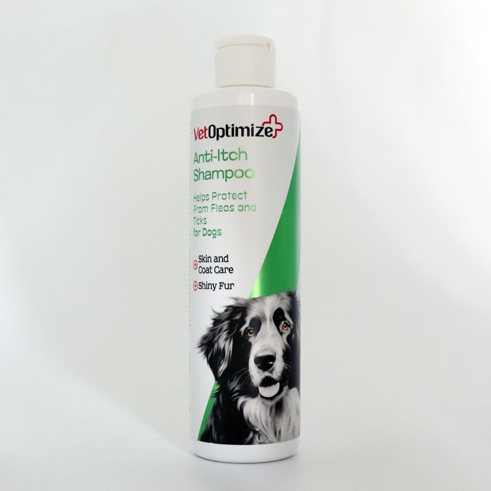 VetOptimize Anti-Itch Shampoo For Dogs (Köpekler İçin Kaşıntı Önleyici Sıvı Şampuan) 250 ML
