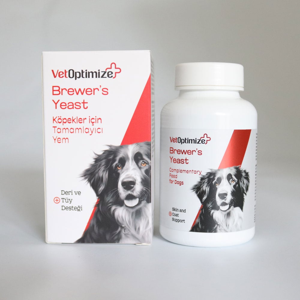 VetOptimize Brewer's Yeast (Büyük Irk Köpekler İçin Deri ve Tüy Desteği) 45 Tablet