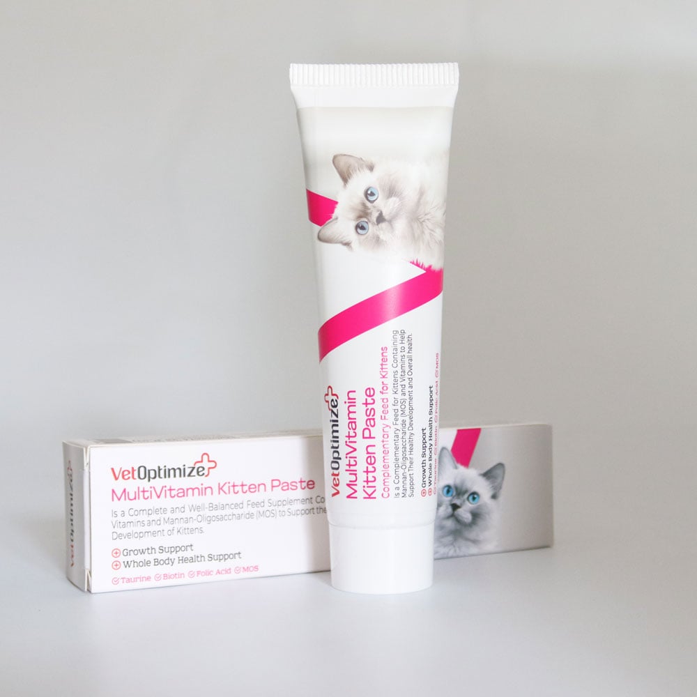 VetOptimize Multivitamin Kitten Pasta (Yavru Kediler İçin Multivitamin Desteği) 100 Gr