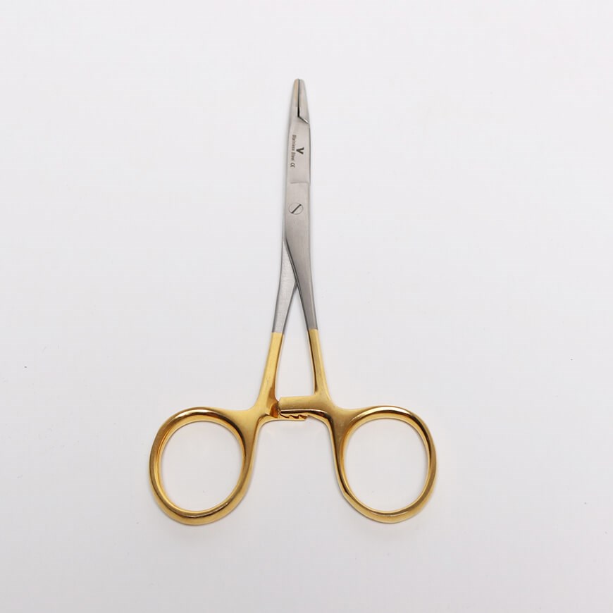 VM Portegü Hegar Olsen Makaslı 14,5 cm Sarı Saplı 