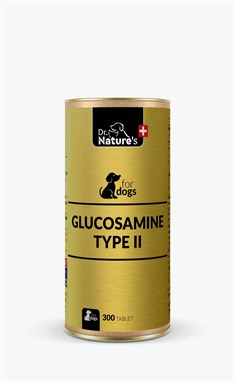 Dr. Nature's Glucosamine Type II (Köpekler İçin Eklem Destekleyici Besin Takviyesi) 300 Tablet