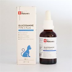Dr. Nature's Glucosamine Type II Plus (Kediler İçin Eklem Destekleyici Besin Takviyesi) 50 Ml