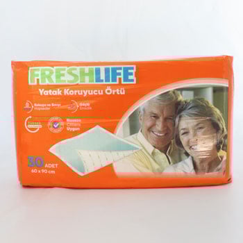 Freshlife Sermeli Bez (Hasta Alt Bezi) 60 CM*90 CM 30lu Paket