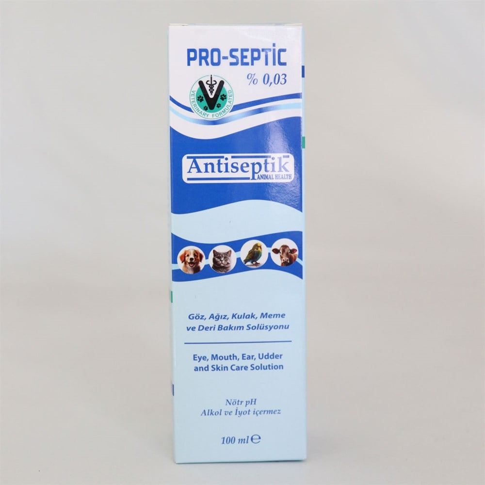 Pro-Septic Göz, Ağız, Kulak, Meme ve Deri Bakım Solüsyonu 100 ML