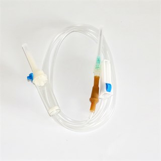 Tules Serum Seti (İnfüzyon Seti) Kilitli (Luer Lock) Yeşil Uçlu 25'li Paket