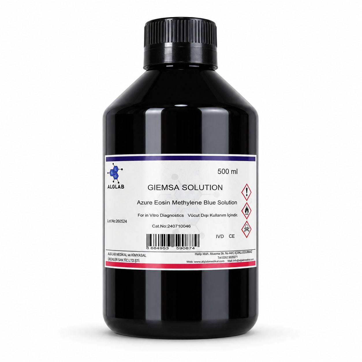 Giemsa Boyası 500 ML