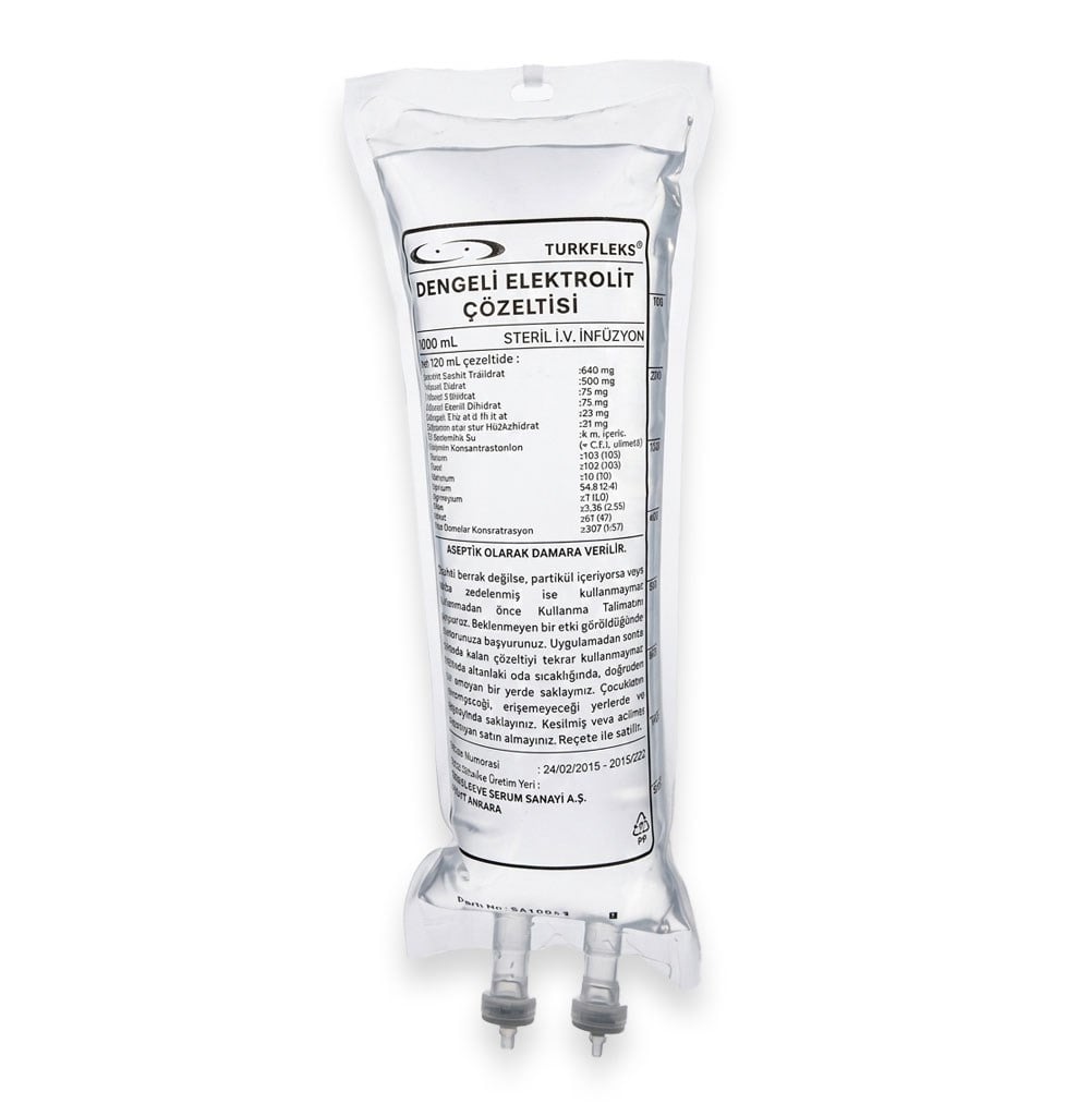 İzolen Dengeli 1000 ML Setsiz Serum