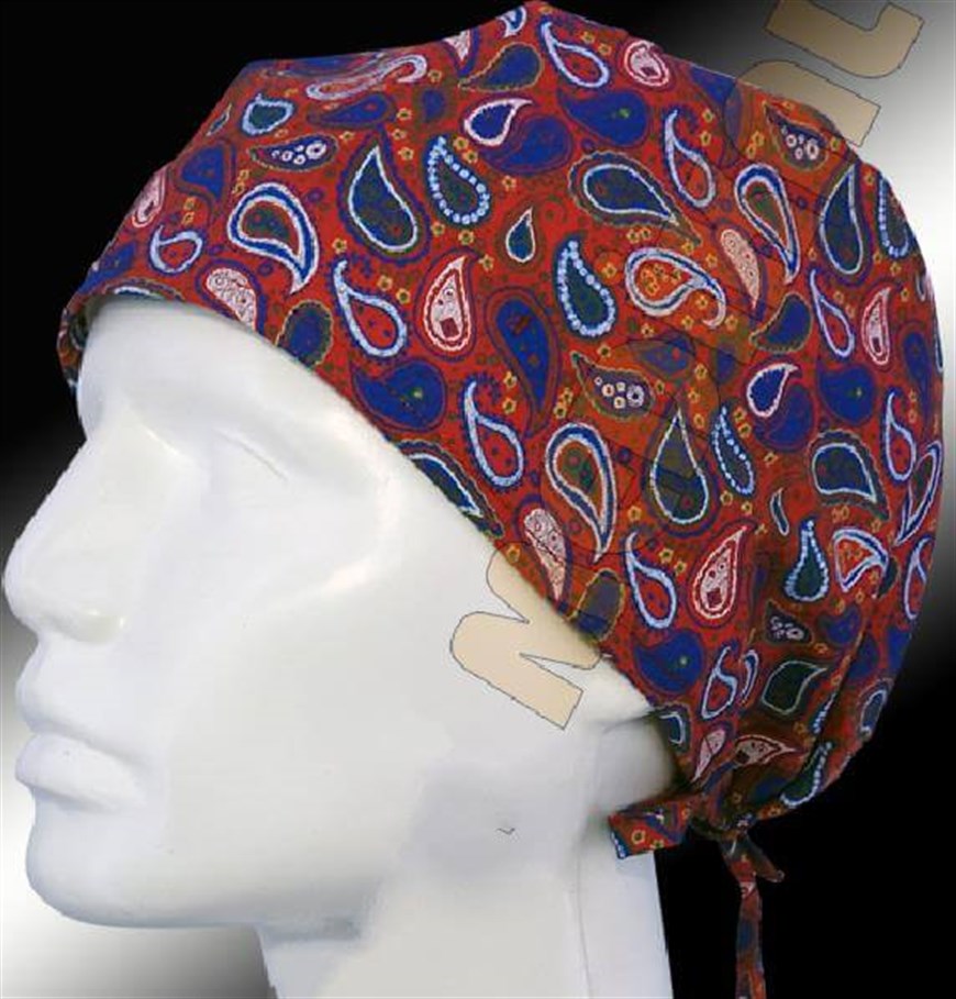 Kırmızı Damla Desenli Cerrahi Bone