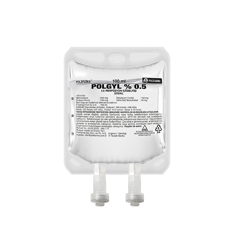 Polygl %0,5 Metronidazol 100 ML Setsiz