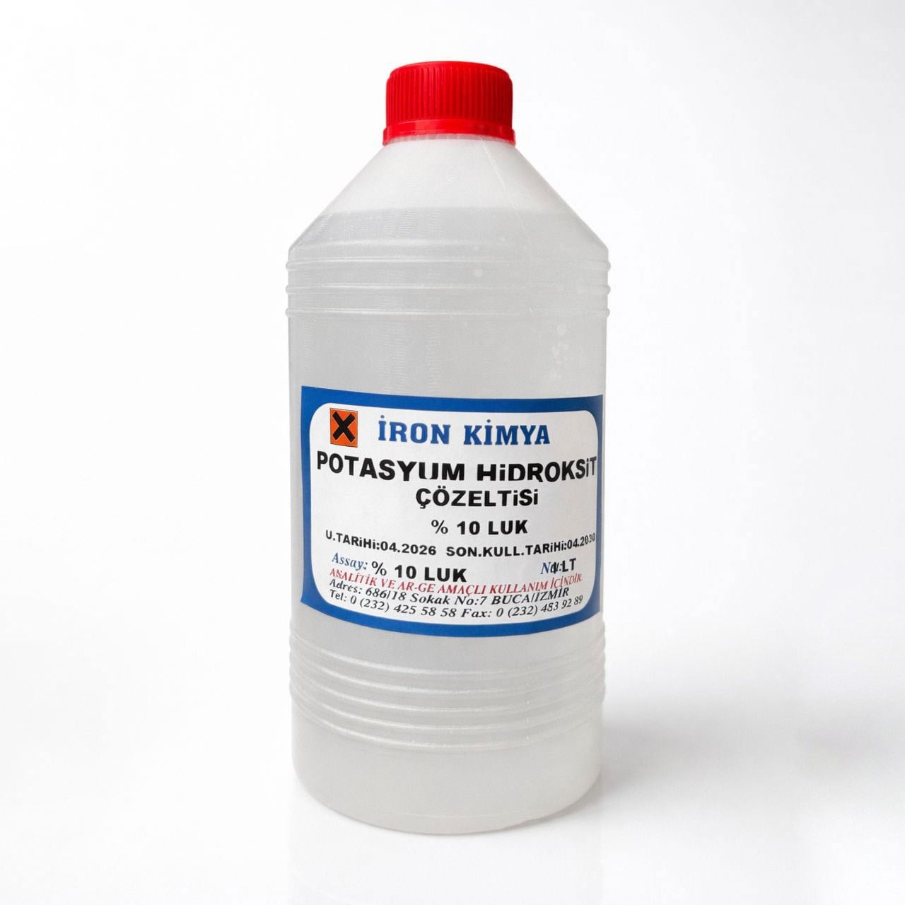 Potasyum Hidroksit %10 1 LT