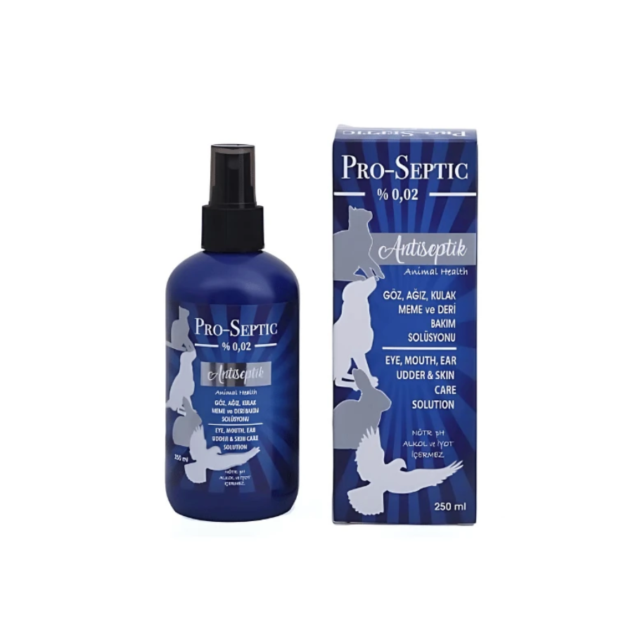 Pro-Septic Göz, Ağız, Kulak, Meme ve Deri Bakım Solüsyonu 250 ML