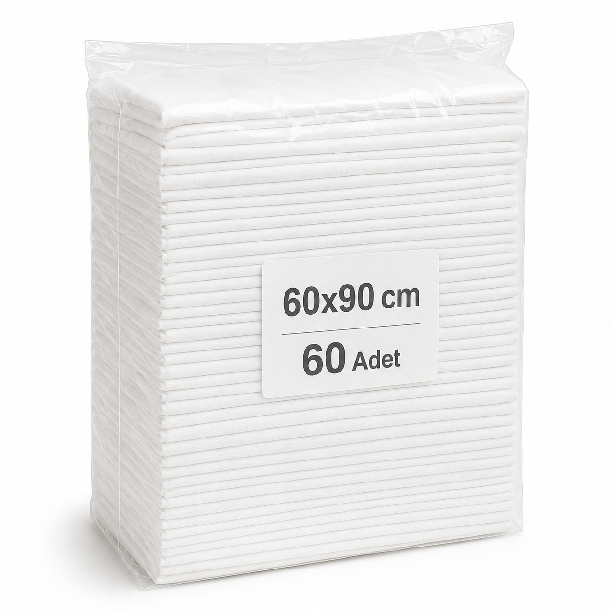 Sermeli Bez (Hasta Alt Bezi) 60 Cm*90 Cm 60'lı Paket (Şeffaf Poşet)