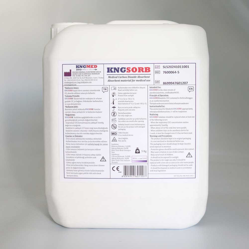 Soda Lime (Karbondioksit Absormanı) 5 KG