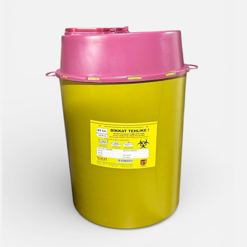 Tıbbi Atık Kutusu 25 LT